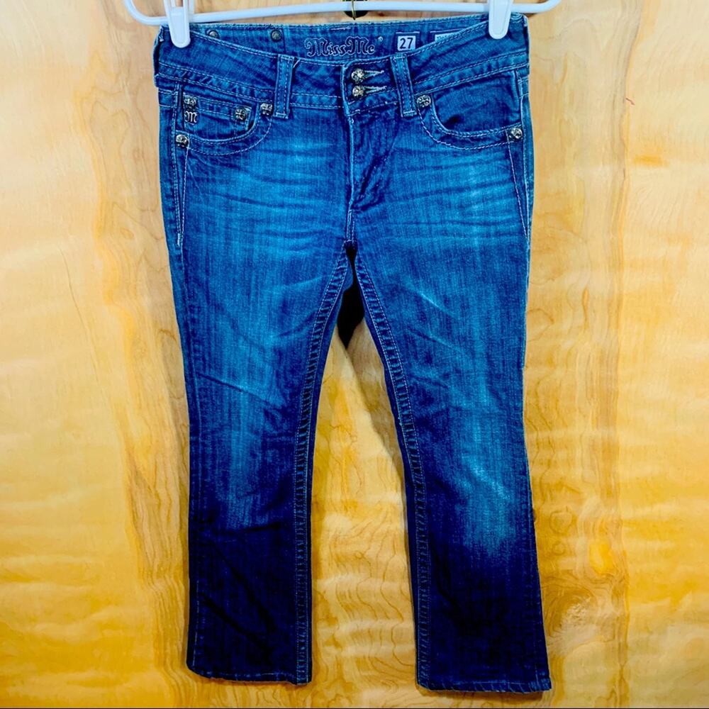 Miss Me Jeans Women's 27 Studded Bootcut Western Country Cowgirl Karaoke Glam